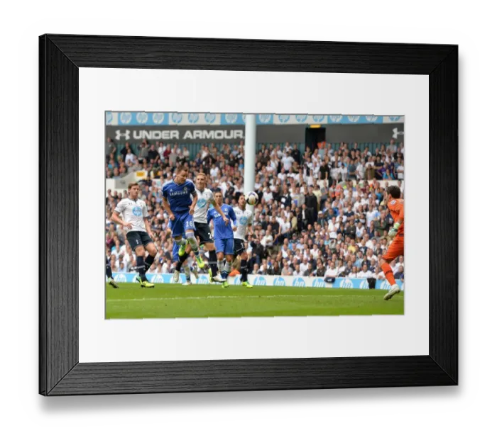 Framed Print : John Terry Scores First Goal: Chelsea Triumphs Over Tottenham Hotspur, Barclays Premier League, September 28, 2013 Framed Print : John Terry Scores First Goal: Chelsea Triumphs Over Tottenham Hotspur, Barclays Premier League, September 28, 2013