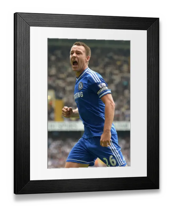 Framed Print : John Terry's Thrilling Game-Changer: Chelsea's First Goal vs. Tottenham Hotspur (BPL 2013) Framed Print : John Terry's Thrilling Game-Changer: Chelsea's First Goal vs. Tottenham Hotspur (BPL 2013)