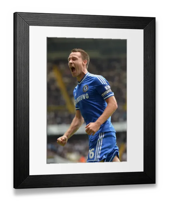 Framed Print : John Terry's Game-Changing Thriller: Chelsea's First Goal vs. Tottenham Hotspur (BPL 2013) Framed Print : John Terry's Game-Changing Thriller: Chelsea's First Goal vs. Tottenham Hotspur (BPL 2013)