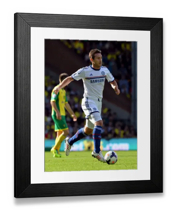 Framed Print : Frank Lampard in Action: Chelsea vs. Norwich City, Premier League, Carrow Road (6th October 2013) Framed Print : Frank Lampard in Action: Chelsea vs. Norwich City, Premier League, Carrow Road (6th October 2013)