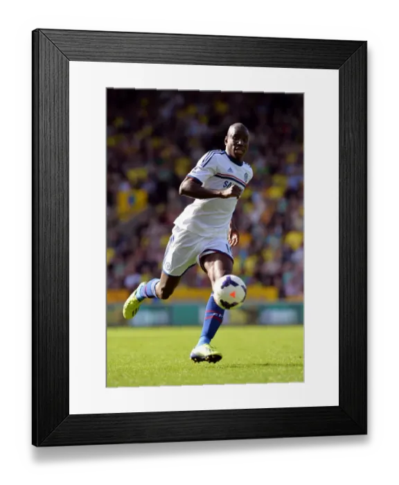 Framed Print : Demba Ba Scores the Winning Goal: Chelsea Triumphs over Norwich City (6th October 2013) Framed Print : Demba Ba Scores the Winning Goal: Chelsea Triumphs over Norwich City (6th October 2013)