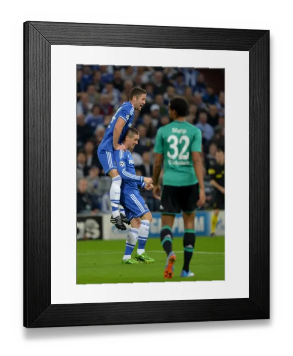 Framed Print : Chelsea's Unstoppable Duo: Torres and Cahill Celebrate Opening Goal in Champions League (October 22, 2013) Framed Print : Chelsea's Unstoppable Duo: Torres and Cahill Celebrate Opening Goal in Champions League (October 22, 2013)