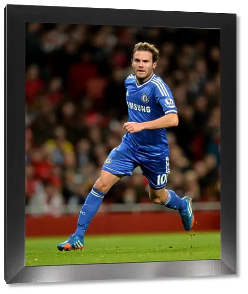 Juan Mata's Double Strike: Chelsea's Thrilling Victory Celebration vs. Arsenal (Capital One Cup, October 29, 2013)
