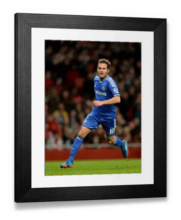 Framed Print : Juan Mata's Double Strike: Chelsea's Thrilling Victory Celebration vs. Arsenal (Capital One Cup, October 29, 2013) Framed Print : Juan Mata's Double Strike: Chelsea's Thrilling Victory Celebration vs. Arsenal (Capital One Cup, October 29, 2013)
