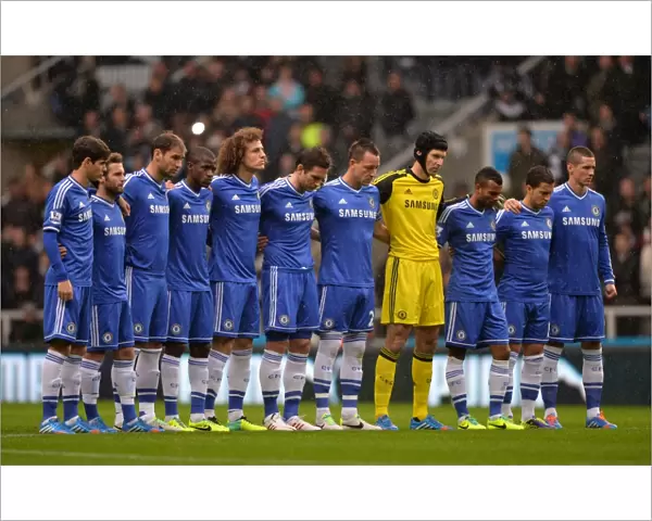 Chelsea Players Pay Tribute: Minutes of Silence Before Newcastle United vs. Chelsea (November 2013)
