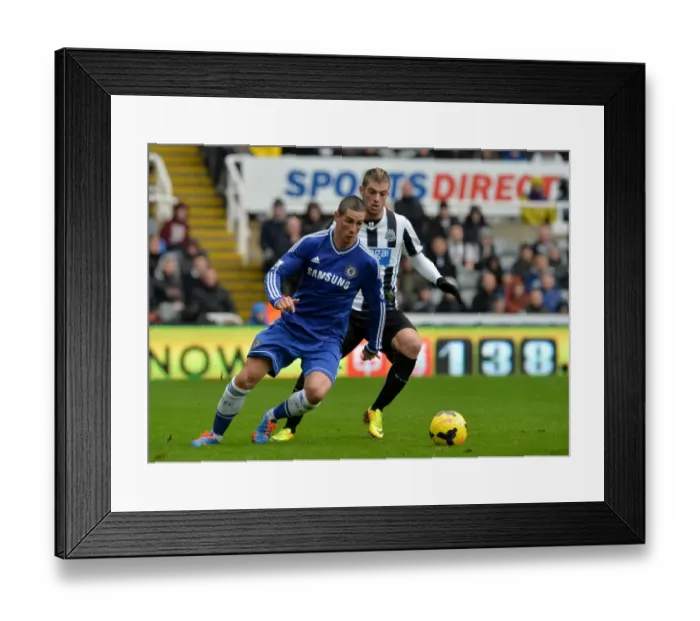 Framed Print : Intense Battle for Ball Possession: Fernando Torres vs. Davide Santon - Newcastle United vs. Chelsea (November 2013) Framed Print : Intense Battle for Ball Possession: Fernando Torres vs. Davide Santon - Newcastle United vs. Chelsea (November 2013)
