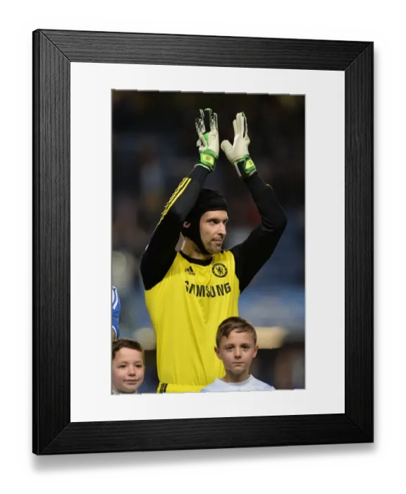 Framed Print : Petr Cech's Intense Focus Before Chelsea's UEFA Champions League Showdown Against Schalke 04 (November 6, 2013) Framed Print : Petr Cech's Intense Focus Before Chelsea's UEFA Champions League Showdown Against Schalke 04 (November 6, 2013)