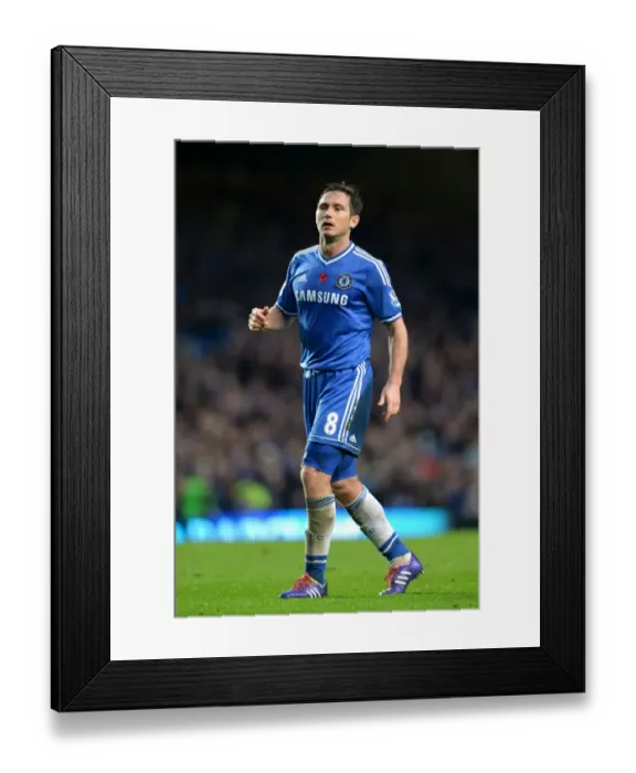 Framed Print : Frank Lampard Scores: Chelsea vs. West Bromwich Albion, Barclays Premier League (9th November 2013) - Stamford Bridge Framed Print : Frank Lampard Scores: Chelsea vs. West Bromwich Albion, Barclays Premier League (9th November 2013) - Stamford Bridge