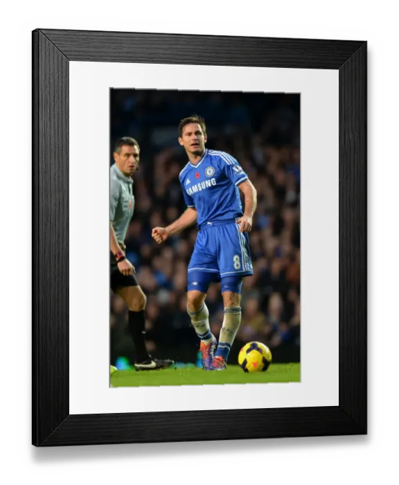 Framed Print : Frank Lampard Scores: Chelsea's Historic Goal Against West Bromwich Albion (9th November 2013, Stamford Bridge) Framed Print : Frank Lampard Scores: Chelsea's Historic Goal Against West Bromwich Albion (9th November 2013, Stamford Bridge)
