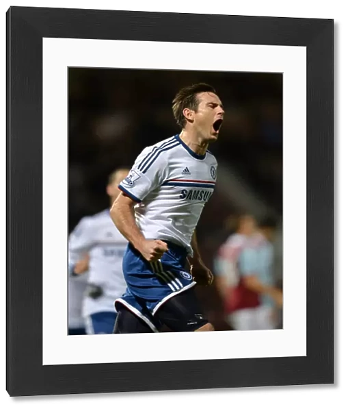 Frank Lampard's Penalty: Chelsea's Historic First Goal at Upton Park Against West Ham United (November 2013)