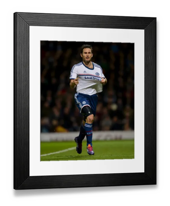 Framed Print : Frank Lampard's Triple Threat: Chelsea's Third Goal vs. West Ham United (November 2013) Framed Print : Frank Lampard's Triple Threat: Chelsea's Third Goal vs. West Ham United (November 2013)