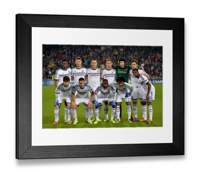 Framed Print : Chelsea FC in Action: UEFA Champions League Group E - FC Basel vs Chelsea (November 26, 2013) Framed Print : Chelsea FC in Action: UEFA Champions League Group E - FC Basel vs Chelsea (November 26, 2013)