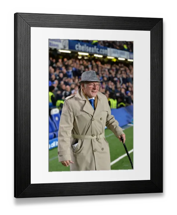 Framed Print : A Chelsea Legend Returns: Johnny Paton's Emotional Half-Time Reunion at Stamford Bridge (Chelsea v Southampton, 2013)