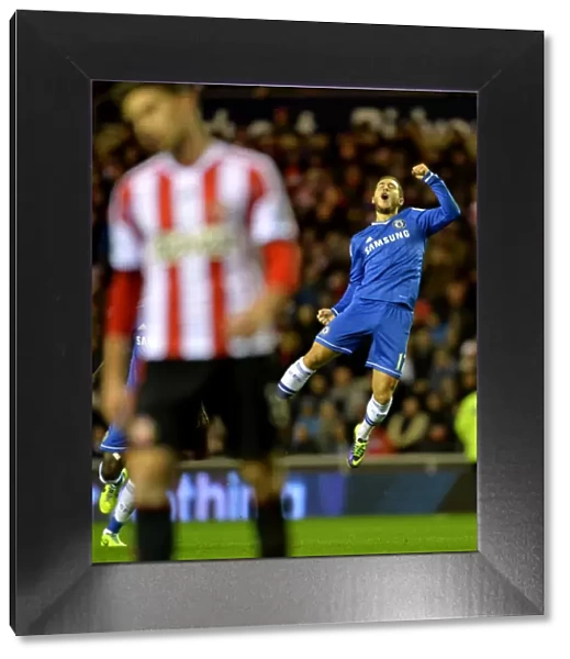 Eden Hazard's Brilliant Double: Chelsea's Triumph at Sunderland's Stadium of Light (Barclays Premier League, 4th December 2013)