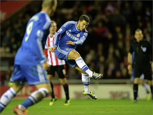 Eden Hazard Scores Chelsea's Third Goal: Sunderland 4-0 Chelsea (Barclays Premier League, December 4, 2013)