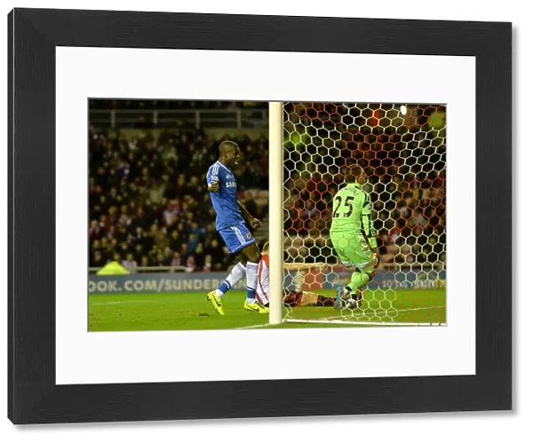 Ramires and the Fateful Own Goal: Chelsea's Victory Celebration at Sunderland's Stadium of Light (BPL, Dec 4, 2013)