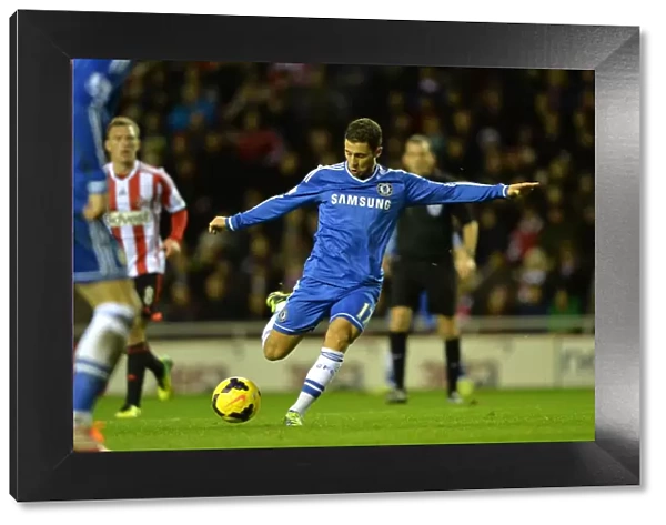 Eden Hazard Scores Chelsea's Third: Sunderland 1-3 Chelsea (Dec 4, 2013)