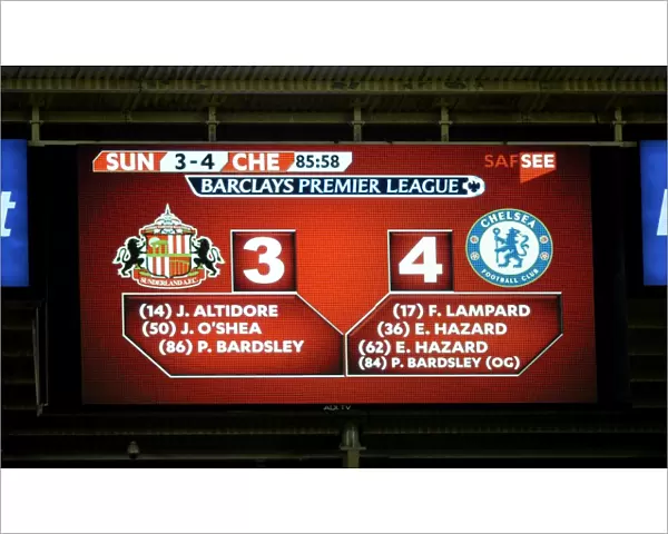 Barclays Premier League: Tension at the Stadium of Light - Sunderland vs. Chelsea (December 4, 2013)