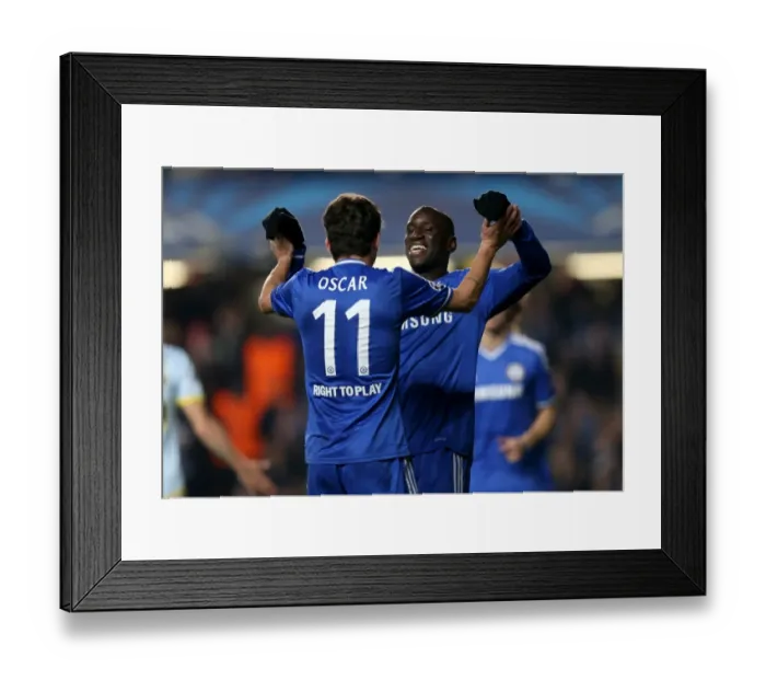Framed Print : Demba Ba's Unintended Goal: Chelsea's Path to Victory vs. Steaua Bucharest (December 11, 2013) Framed Print : Demba Ba's Unintended Goal: Chelsea's Path to Victory vs. Steaua Bucharest (December 11, 2013)