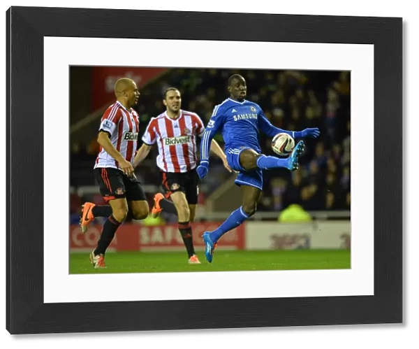 Battleground Stadium of Light: Wes Brown vs. Demba Ba - A Titanic Rivalry in the Capital One Cup Quarterfinals (December 17, 2013)