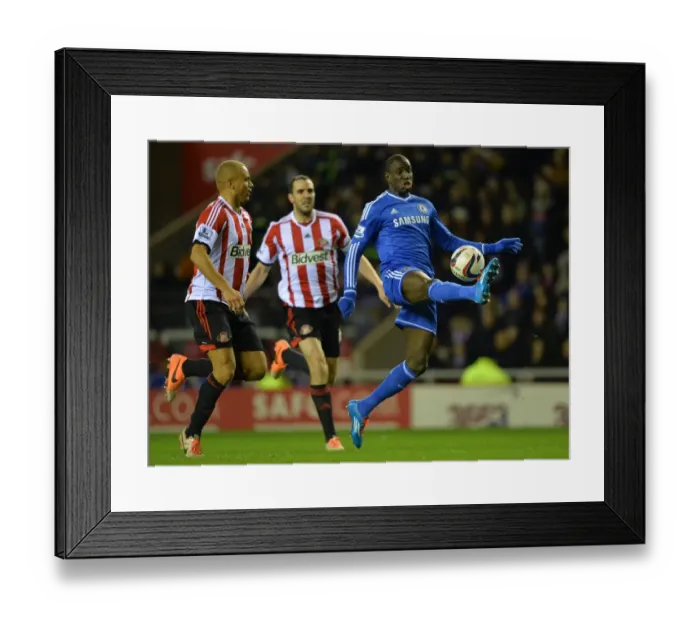 Framed Print : Battleground Stadium of Light: Wes Brown vs. Demba Ba - A Titanic Rivalry in the Capital One Cup Quarterfinals (December 17, 2013) Framed Print : Battleground Stadium of Light: Wes Brown vs. Demba Ba - A Titanic Rivalry in the Capital One Cup Quarterfinals (December 17, 2013)