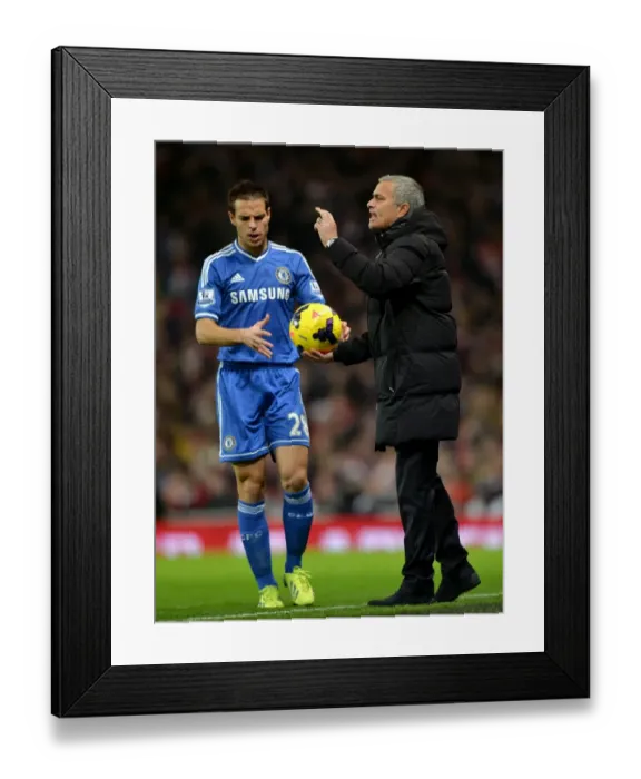 Framed Print : Soccer - Barclays Premier League - Arsenal v Chelsea - Emirates Stadium Framed Print : Soccer - Barclays Premier League - Arsenal v Chelsea - Emirates Stadium