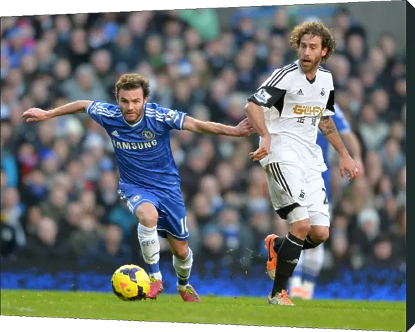 Clash at Stamford Bridge: Juan Mata vs. Jose Canas - Premier League Battle (December 26, 2013)