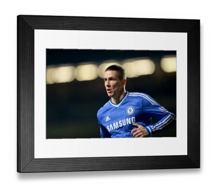Framed Print : Fernando Torres Scores the Winning Goal: Chelsea vs Liverpool, Barclays Premier League (December 29, 2013) Framed Print : Fernando Torres Scores the Winning Goal: Chelsea vs Liverpool, Barclays Premier League (December 29, 2013)