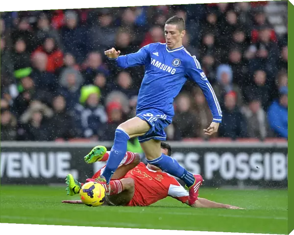 Battle for the Ball: Torres vs. Lovren - A Premier League Clash (1st January 2014)