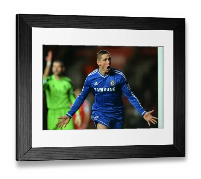 Framed Print : Soccer - Barclays Premier League - Southampton v Chelsea - St Mary s Framed Print : Soccer - Barclays Premier League - Southampton v Chelsea - St Mary s