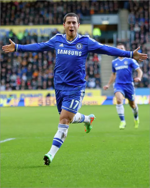 Eden Hazard's Thrilling Goal: Chelsea's Victory at Hull City (BPL, 11th January 2014)
