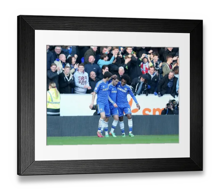 Framed Print : Eden Hazard Scores Opening Goal: Chelsea's Triumph Over Hull City (January 11, 2014) Framed Print : Eden Hazard Scores Opening Goal: Chelsea's Triumph Over Hull City (January 11, 2014)