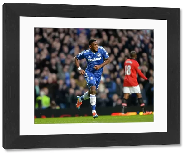 Samuel Eto'o's Thrilling Goal Celebration vs. Manchester United (Chelsea, Barclays Premier League, 19th January 2014)