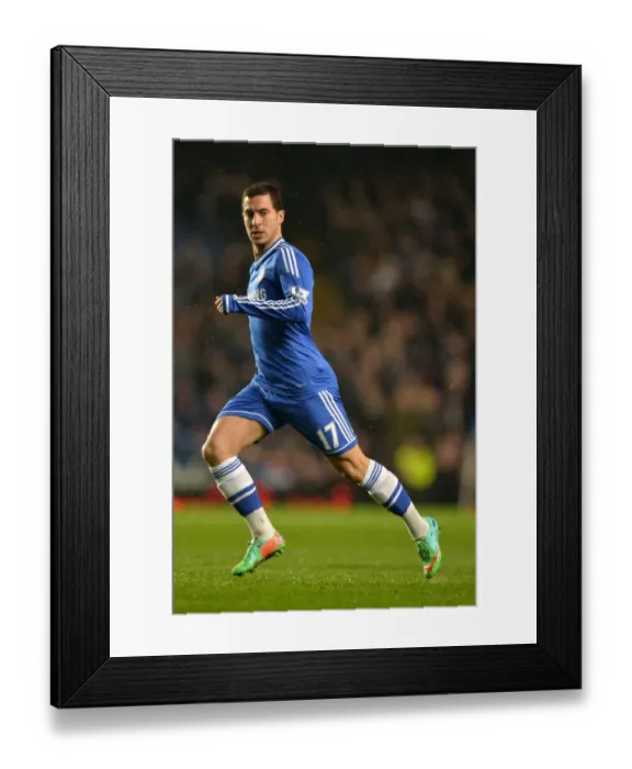 Framed Print : Eden Hazard in Action: Chelsea vs. West Ham United, Premier League Rivalry at Stamford Bridge (January 29, 2014) Framed Print : Eden Hazard in Action: Chelsea vs. West Ham United, Premier League Rivalry at Stamford Bridge (January 29, 2014)