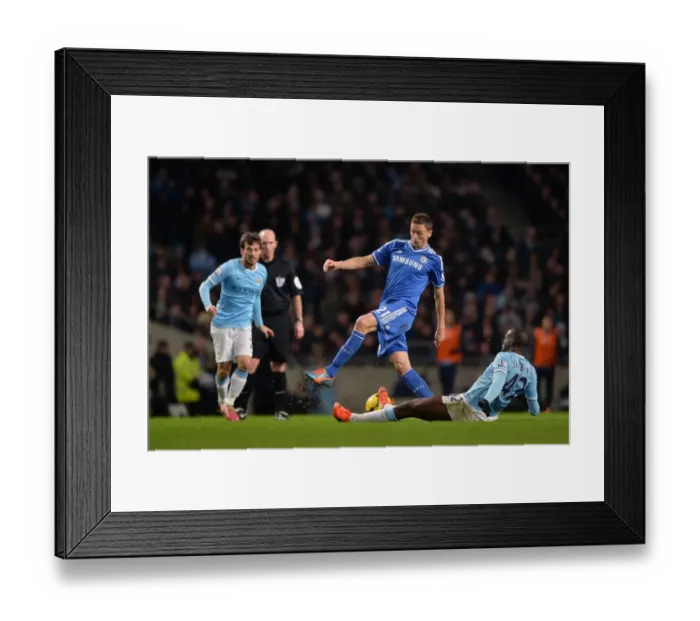 Framed Print : Clash of the Titans: Nemanja Matic vs Yaya Toure - Manchester City vs Chelsea, Premier League Showdown (3rd February 2014) Framed Print : Clash of the Titans: Nemanja Matic vs Yaya Toure - Manchester City vs Chelsea, Premier League Showdown (3rd February 2014)