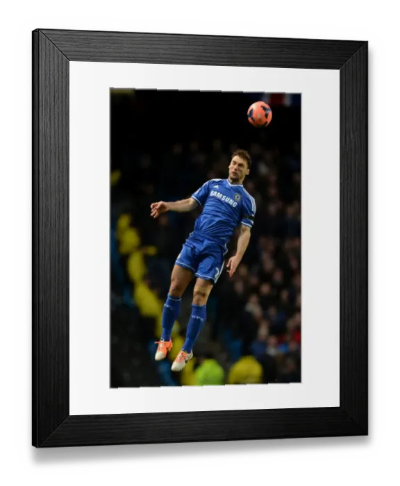 Framed Print : Branislav Ivanovic at Etihad Stadium: Manchester City vs. Chelsea, FA Cup Fifth Round - February 15, 2014 Framed Print : Branislav Ivanovic at Etihad Stadium: Manchester City vs. Chelsea, FA Cup Fifth Round - February 15, 2014
