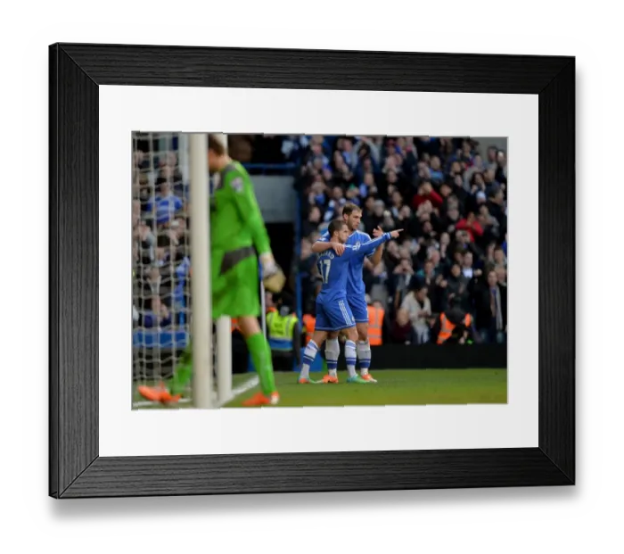 Framed Print : Chelsea's Triumph: Eden Hazard Scores Brace in Premier League Victory over Newcastle United (8th February 2014) Framed Print : Chelsea's Triumph: Eden Hazard Scores Brace in Premier League Victory over Newcastle United (8th February 2014)