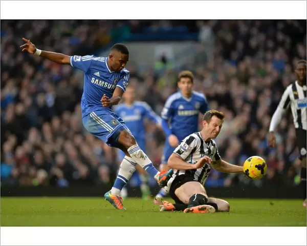 Intense Rivalry: Eto'o vs. Williamson - Chelsea vs. Newcastle United (February 8, 2014): A Battle for Supremacy