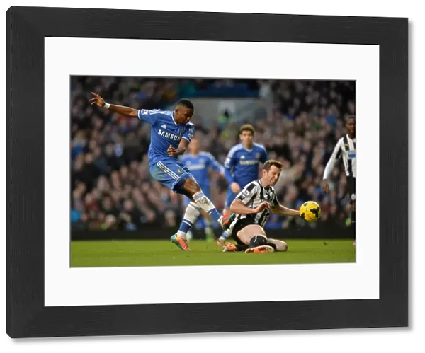 Intense Rivalry: Eto'o vs. Williamson - Chelsea vs. Newcastle United (February 8, 2014): A Battle for Supremacy