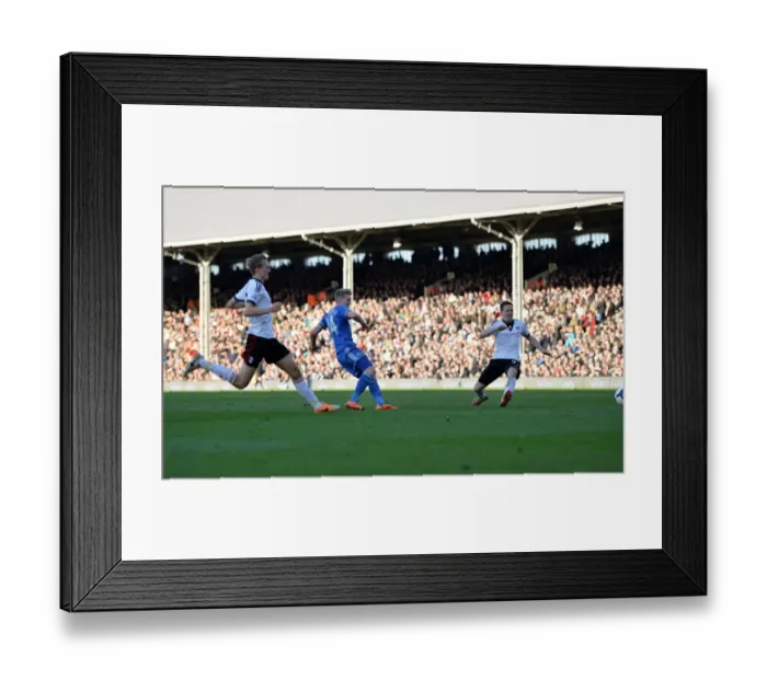 Framed Print : Soccer - Barclays Premier League - Fulham v Chelsea - Craven Cottage Framed Print : Soccer - Barclays Premier League - Fulham v Chelsea - Craven Cottage