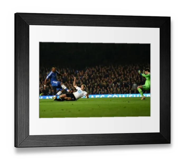 Framed Print : Samuel Eto'o Scores First Goal for Chelsea Against Tottenham Hotspur in BPL Match (8th March 2014) Framed Print : Samuel Eto'o Scores First Goal for Chelsea Against Tottenham Hotspur in BPL Match (8th March 2014)