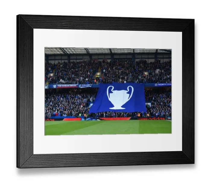 Framed Print : A Sea of Blue: Chelsea vs. Tottenham Hotspur at Stamford Bridge (8th March 2014) - The Chelsea Banner Framed Print : A Sea of Blue: Chelsea vs. Tottenham Hotspur at Stamford Bridge (8th March 2014) - The Chelsea Banner