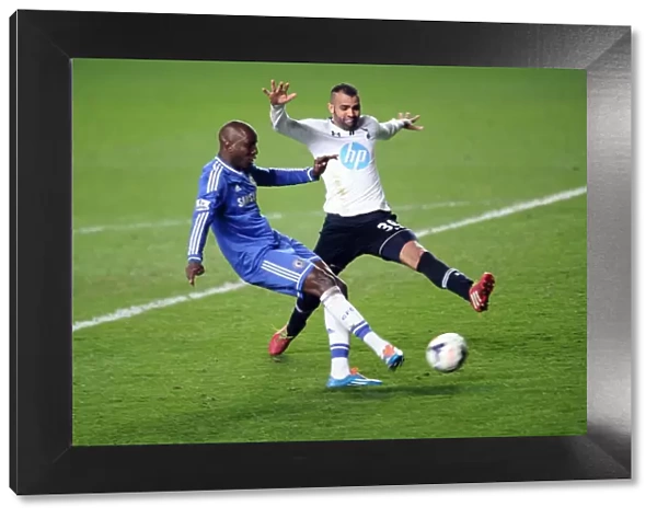 Demba Ba Scores Second Stunning Goal Against Tottenham Hotspur at Stamford Bridge (8th March 2014)
