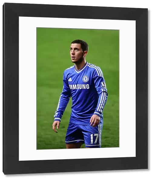 Eden Hazard in Action: Chelsea vs. Tottenham Hotspur, Premier League Rivalry at Stamford Bridge (8th March 2014)