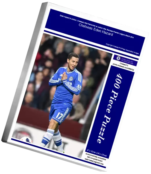 Eden Hazard in Action: Chelsea's Star Performer vs. Aston Villa, Barclays Premier League, March 2014