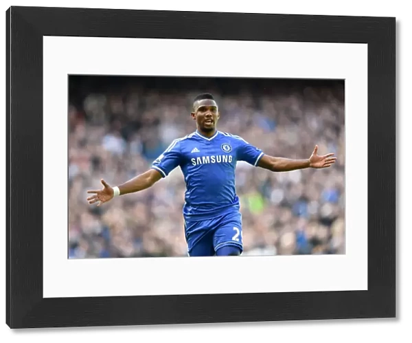 Samuel Eto'o's Thrilling Game-winning Goal: Chelsea vs. Arsenal (March 22, 2014)