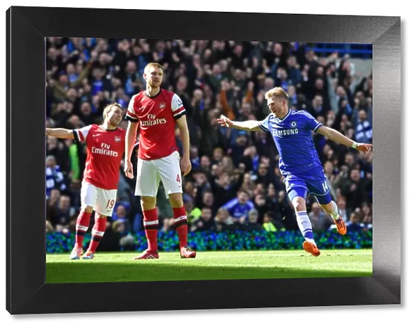 Andre Schurrle Scores Chelsea's Second Goal: Chelsea vs. Arsenal, Barclays Premier League, Stamford Bridge (March 22, 2014)