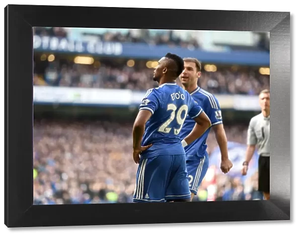 Samuel Eto'o's Thrilling First Goal: Chelsea vs. Arsenal (BPL Clash, 22nd March 2014)