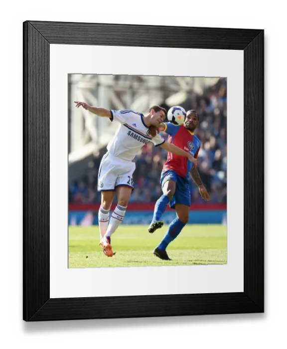 Framed Print : Azpilicueta vs. Puncheon: A Football Battle at Selhurst Park - Crystal Palace vs. Chelsea, Barclays Premier League, 2014 Framed Print : Azpilicueta vs. Puncheon: A Football Battle at Selhurst Park - Crystal Palace vs. Chelsea, Barclays Premier League, 2014