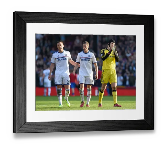 Framed Print : Chelsea Triumph: Terry, Torres, and Cech Celebrate Victory at Selhurst Park (BPL Match Day 31) Framed Print : Chelsea Triumph: Terry, Torres, and Cech Celebrate Victory at Selhurst Park (BPL Match Day 31)